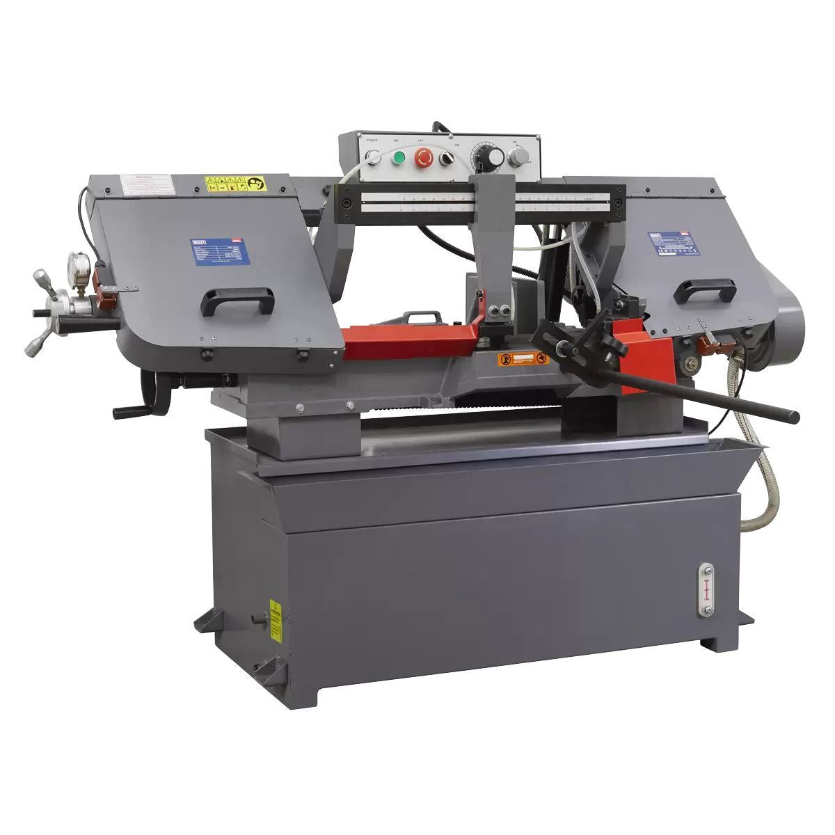 Sealey SM353CE Bandsaw 400mm Horizontal Hydraulic Arm 230V/1500W