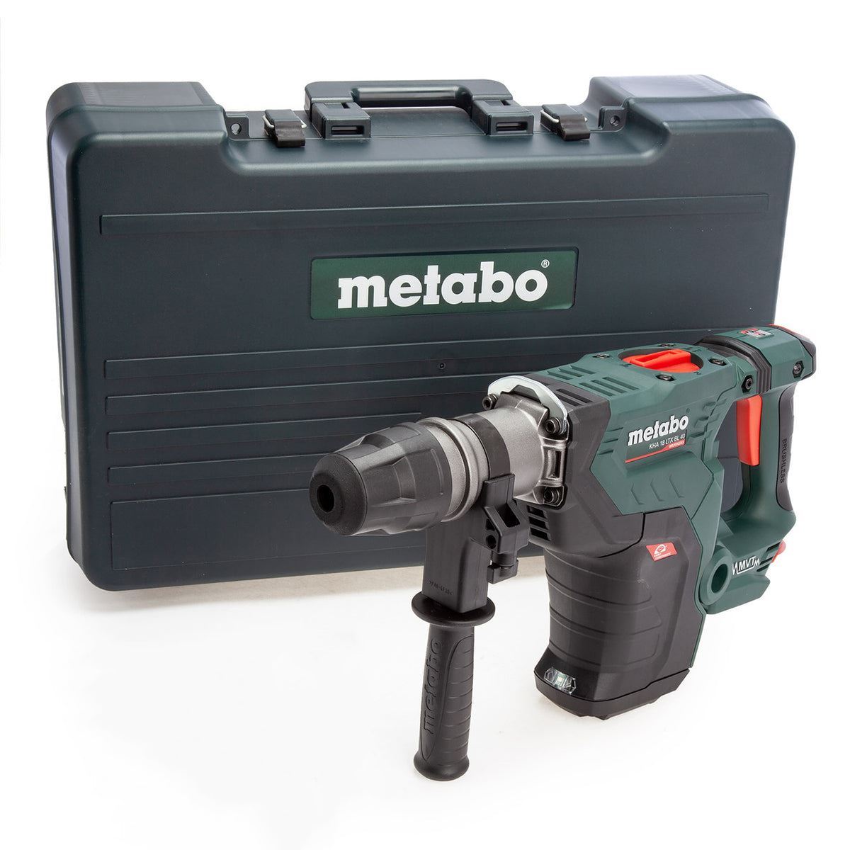 Metabo KHA 18 LTX BL 40 18V Brushless SDS-Max Combination Hammer Drill with 1 x 8.0Ah Battery Charger & Case