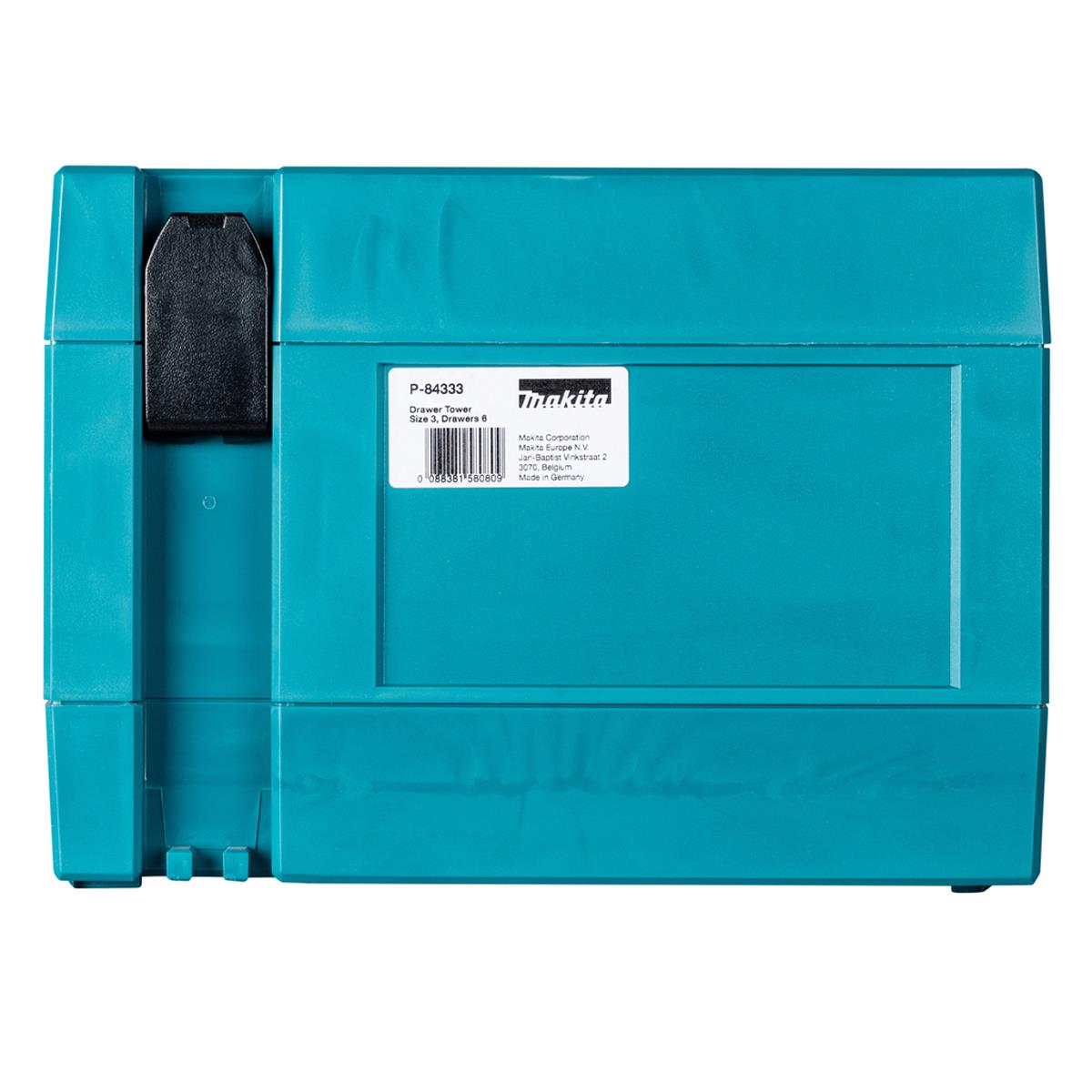 Makita P-84333 Makpac Type 3 Stacking Case with 6 Drawers