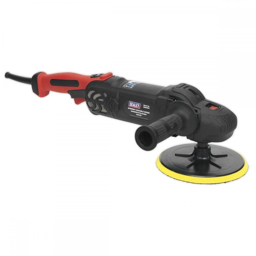 Sealey MS925PS Variable Speed 180mm Sander Polisher 230V/1400W