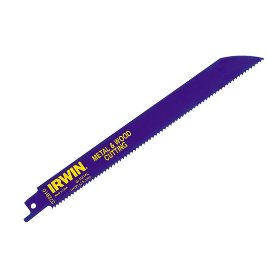 Irwin 10504159 300mm Sabre Saw Blades 110R Metal & Wood Cutting Pack of 5