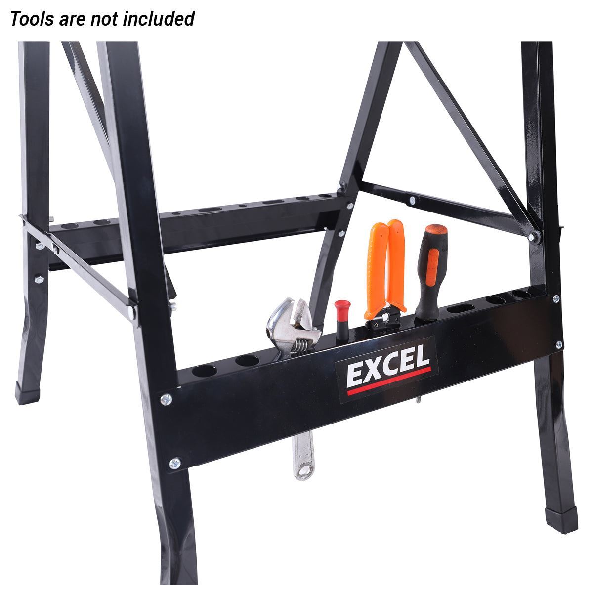 Excel Flip Top Workbench & Foldable Vise with Stand Item Condition Damaged Box