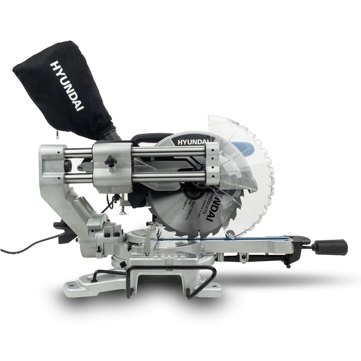 Hyundai HYMS2000E Electric Mitre Saw / Chop Saw with 255mm Blade 230V/2000W