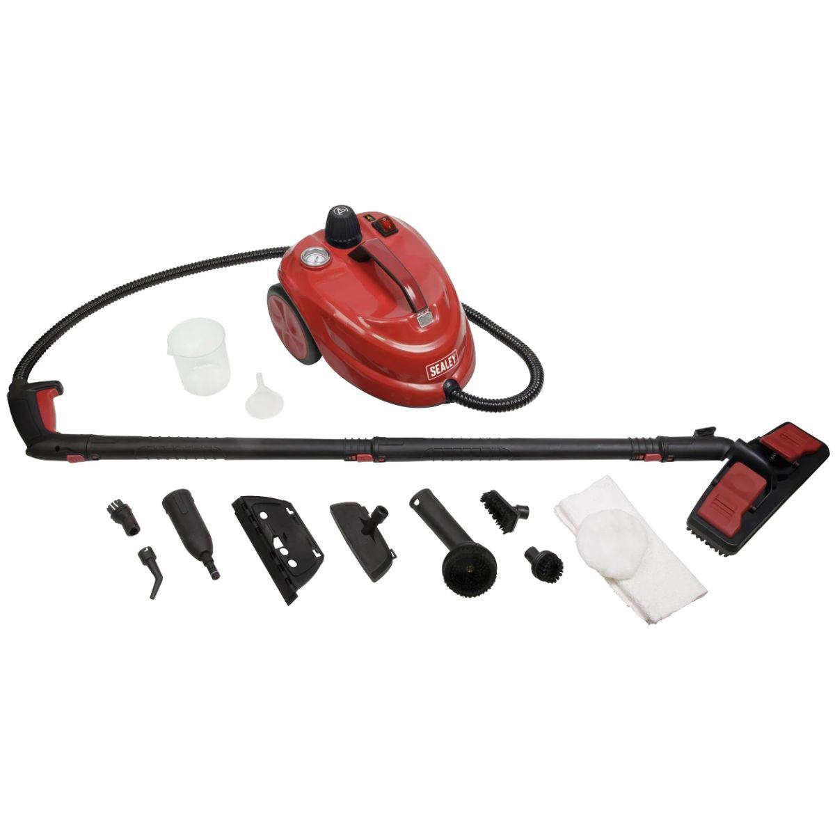 Sealey VMSC01 Steam Cleaner 1.8L Tank 230V/2000W