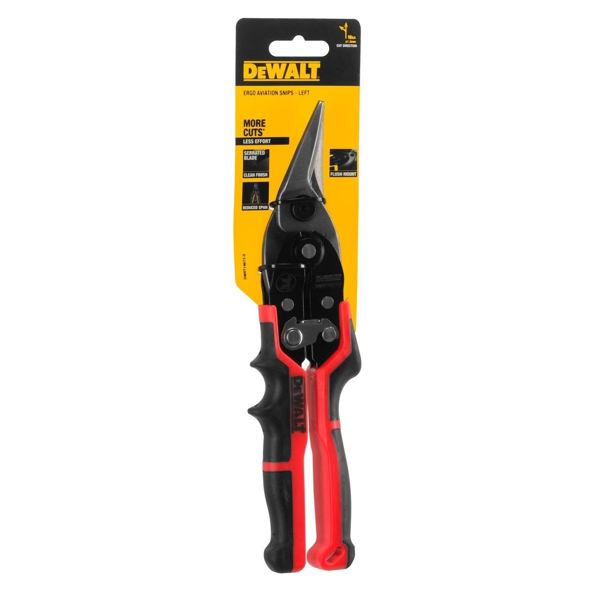 Dewalt Left Cut Ergo Aviation Snip DWHT14673-0