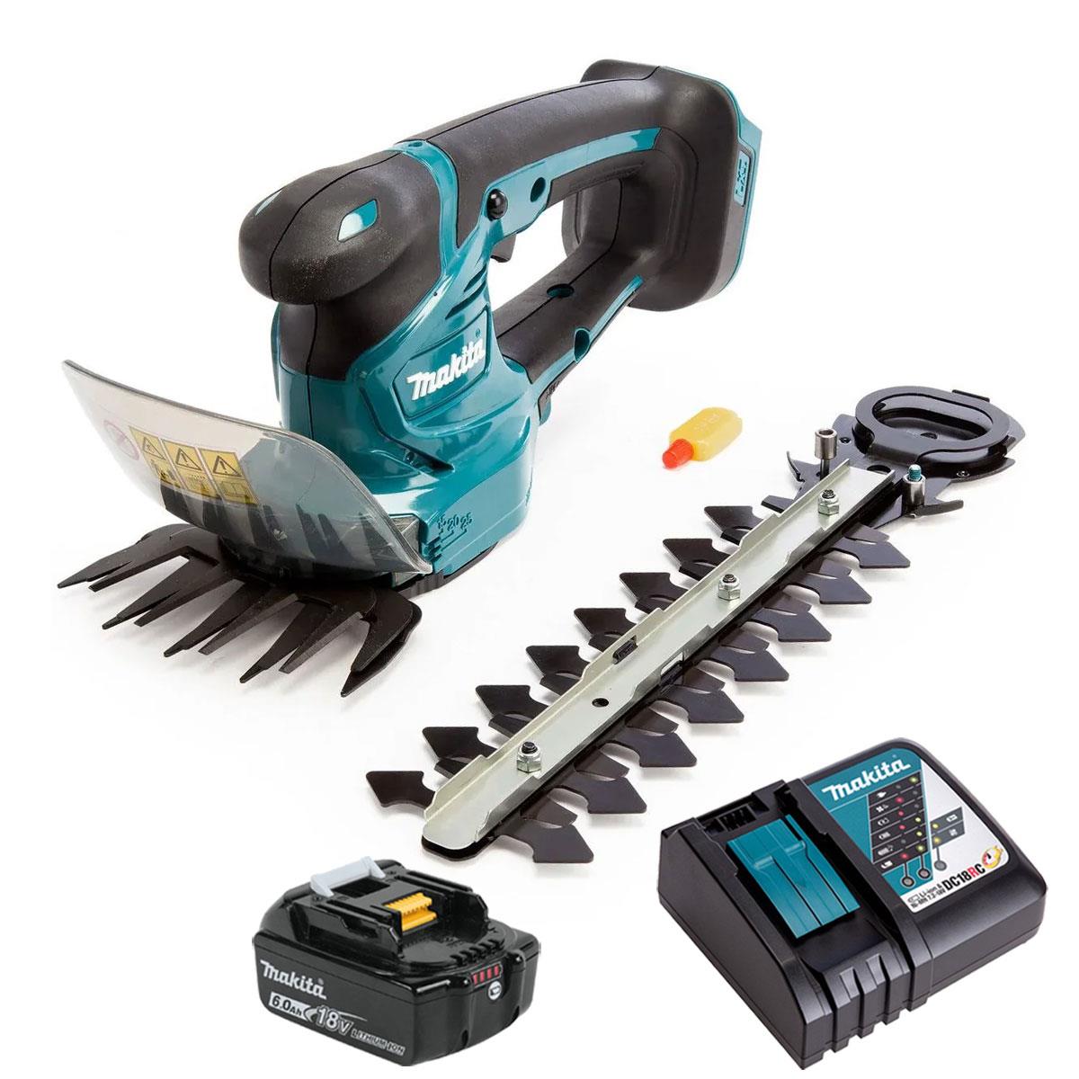 Makita DUM111ZX 18V LXT 110mm Grass Shear with 1 x 6.0Ah Battery & Charger
