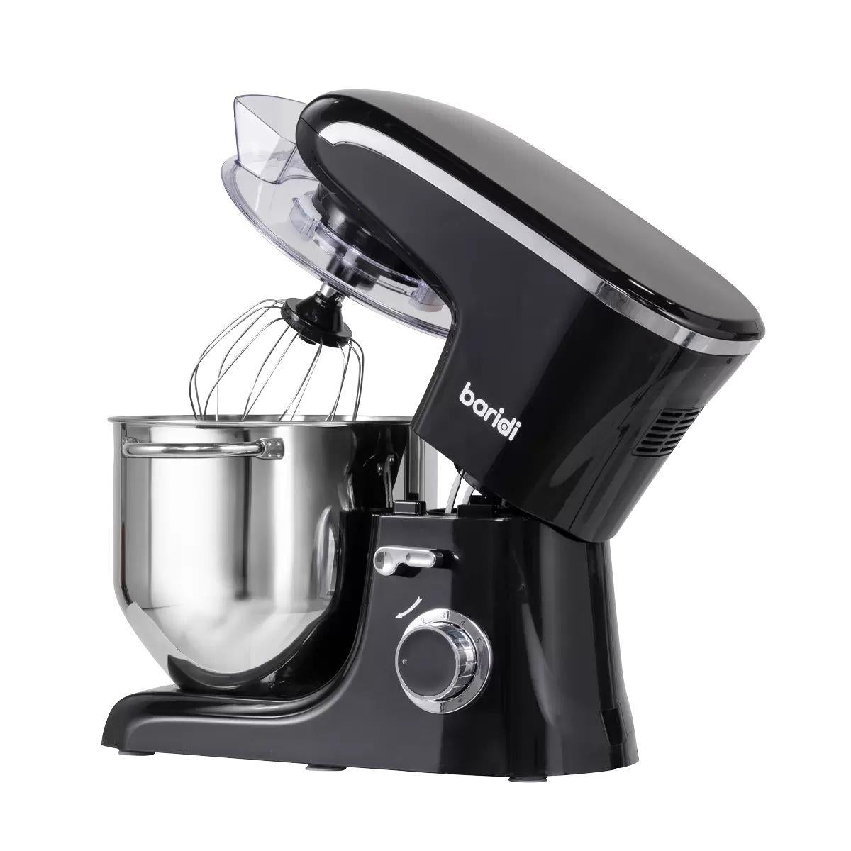 Sealey DH174 Baridi Stand Mixer with Accessories 8L Black 230V/1800W
