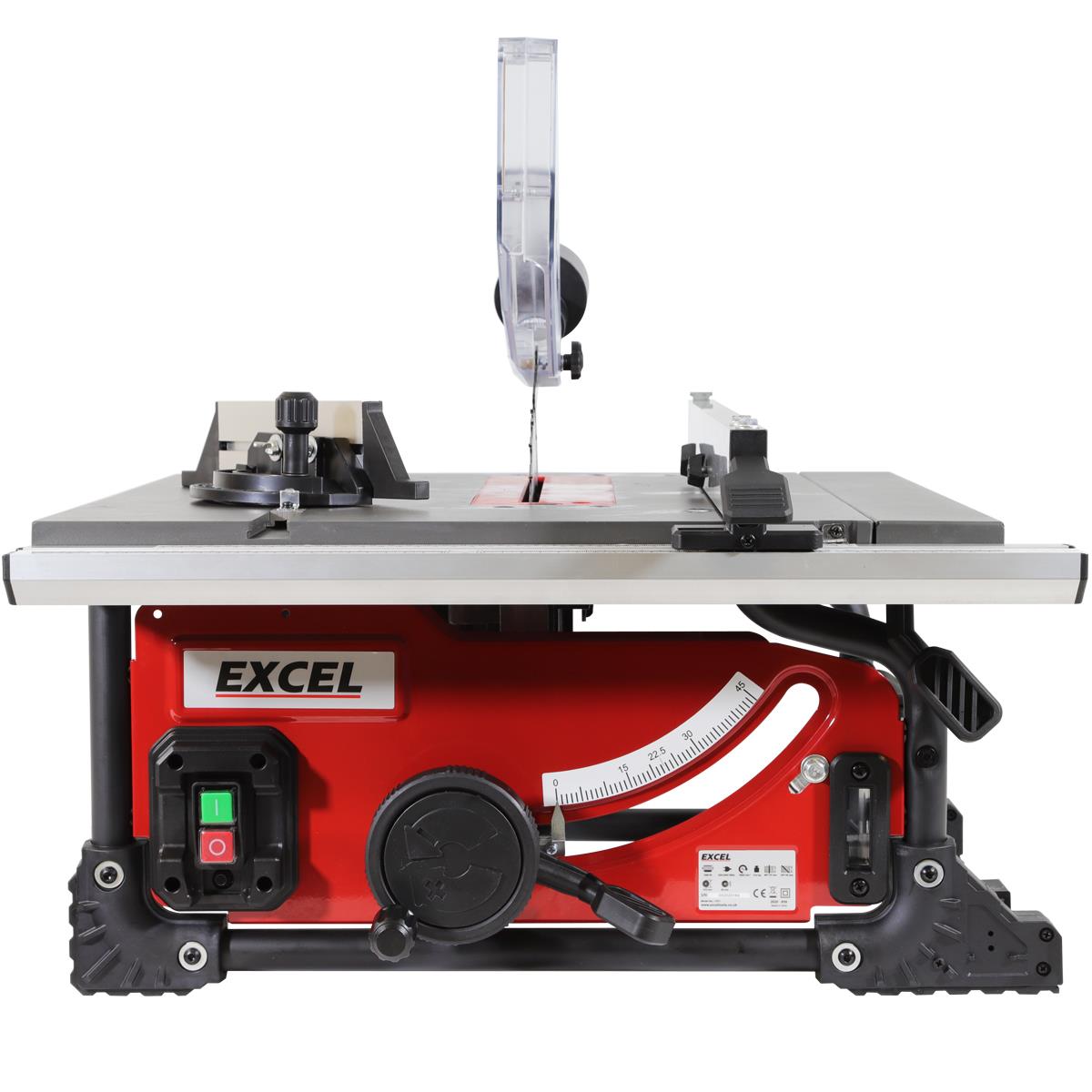 Excel 210mm Portable Table Saw 1500W Item Condition Damaged Box