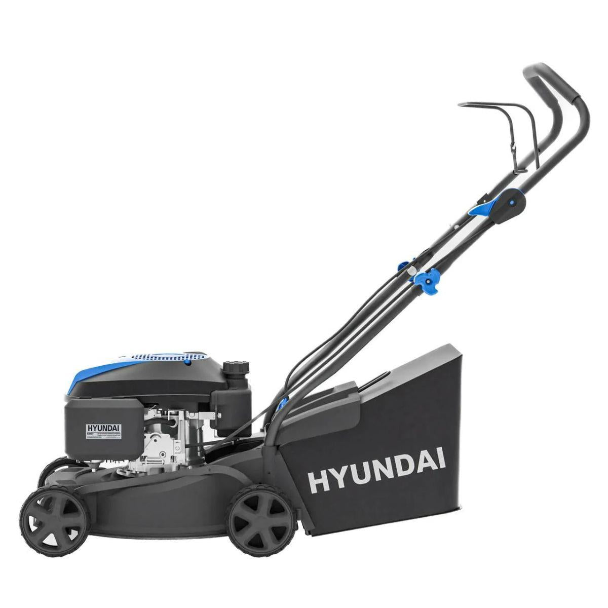 Hyundai HYM16130PX 139cc 40cm Hand Push Petrol Lawnmower & Hand Push