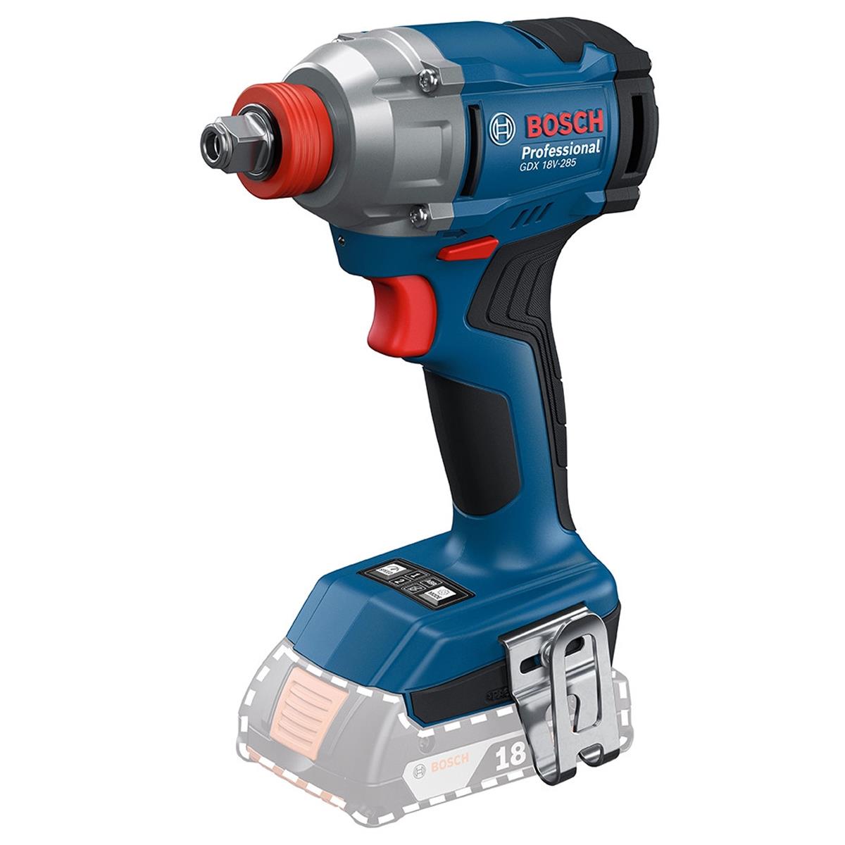Bosch 0615A5008E 18V Brushless Combi Drill & Impact Driver/Wrench Twin Kit with 2 x 4.0Ah Battery, Charger & Case