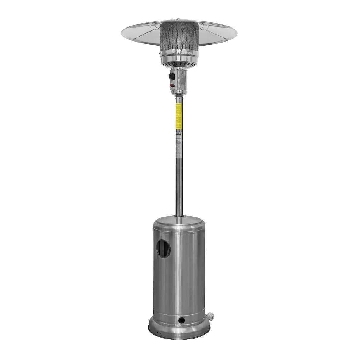 Sealey DG2 Dellonda Commercial & Domestic Outdoor Garden Gas Patio Heater Stainless Steel 13kW