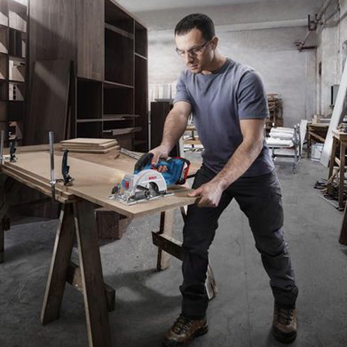 Bosch GKS 18V-51 18V Brushless 140mm Circular Saw Body Only 06019M3120