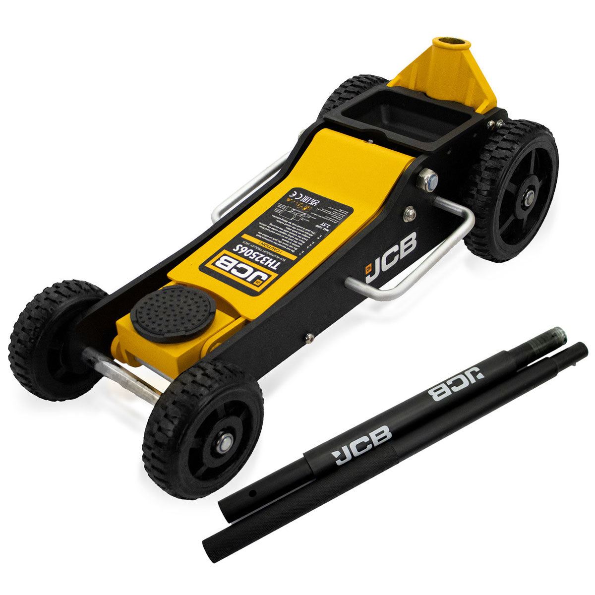 JCB TH32506S 2.5 Tonne Off-Road SUV Double-Pump Aluminium Trolley Jack
