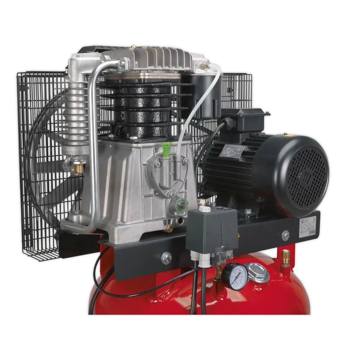 Sealey SACV52775B 270L Vertical Belt Drive Air Compressor 415V/32A