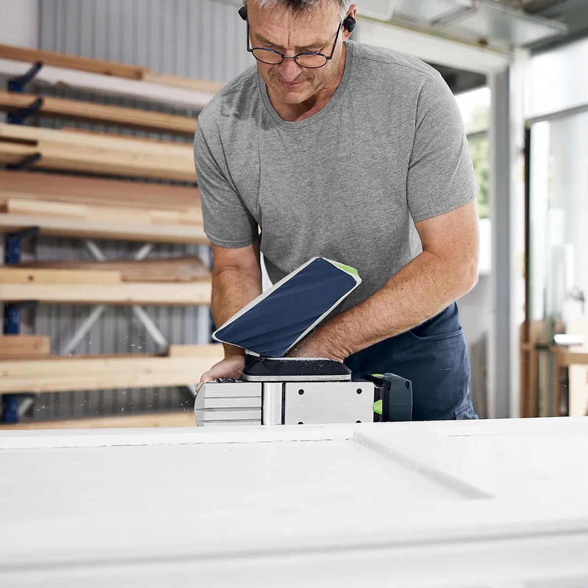 Festool HLC 82 EB-Basic 18V Brushless Planer Body Only With Systainer - 578000