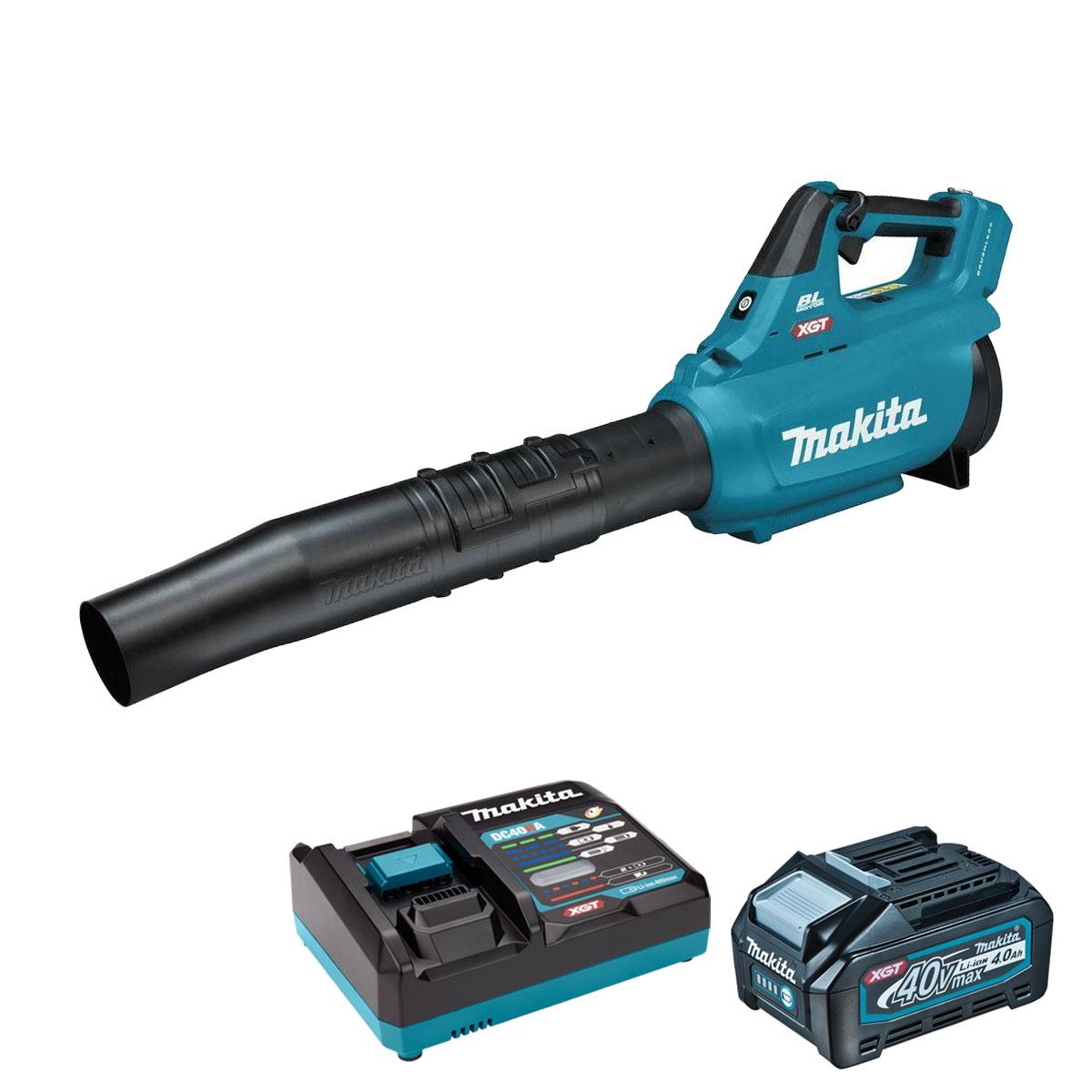 Makita UB001GZ 40V XGT Cordless Blower with 1 x 4.0Ah Battery & Charger