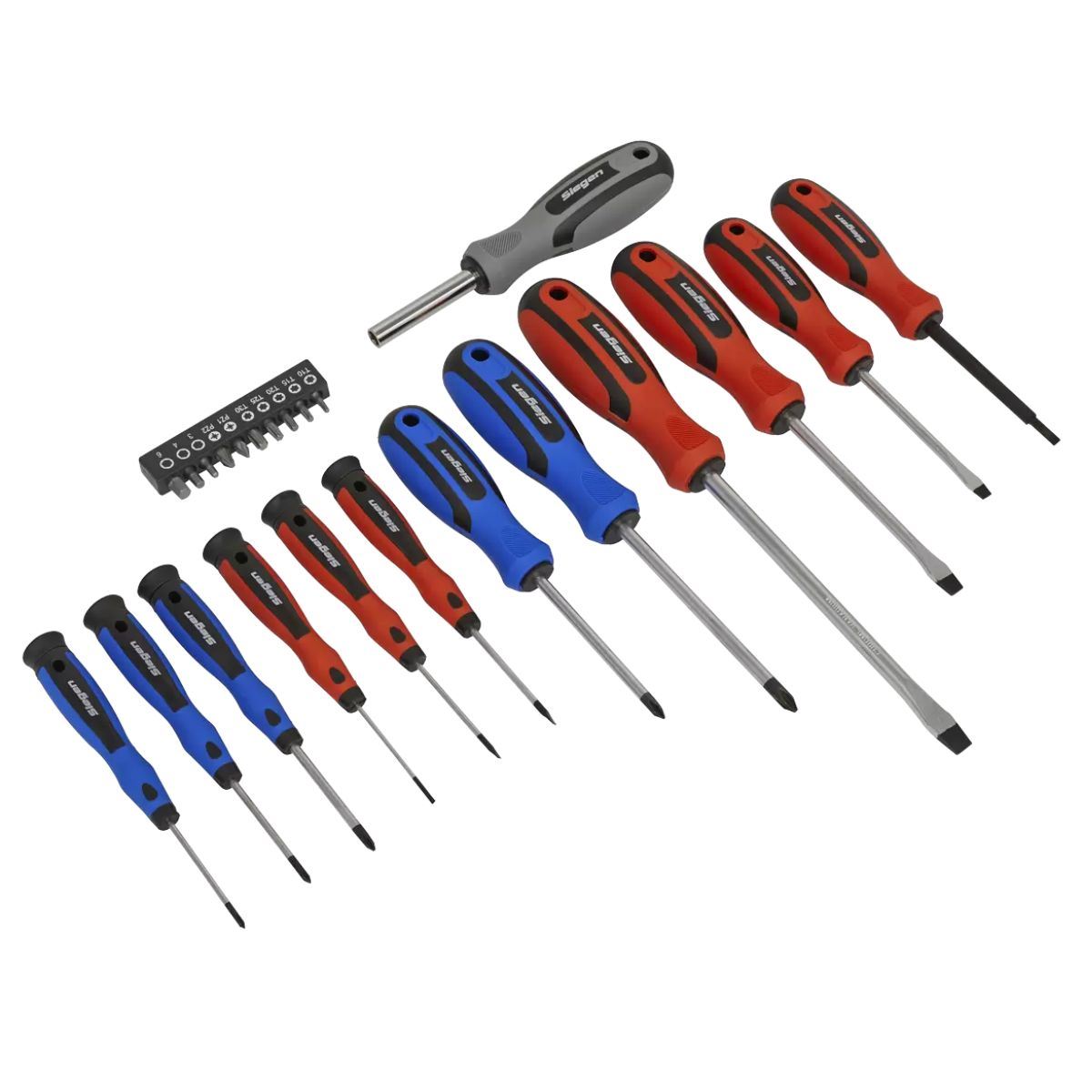 Sealey AP2250BBCOMBO 14 Drawer Top chest & Roll cab Combination with 281 Piece Tool Kit