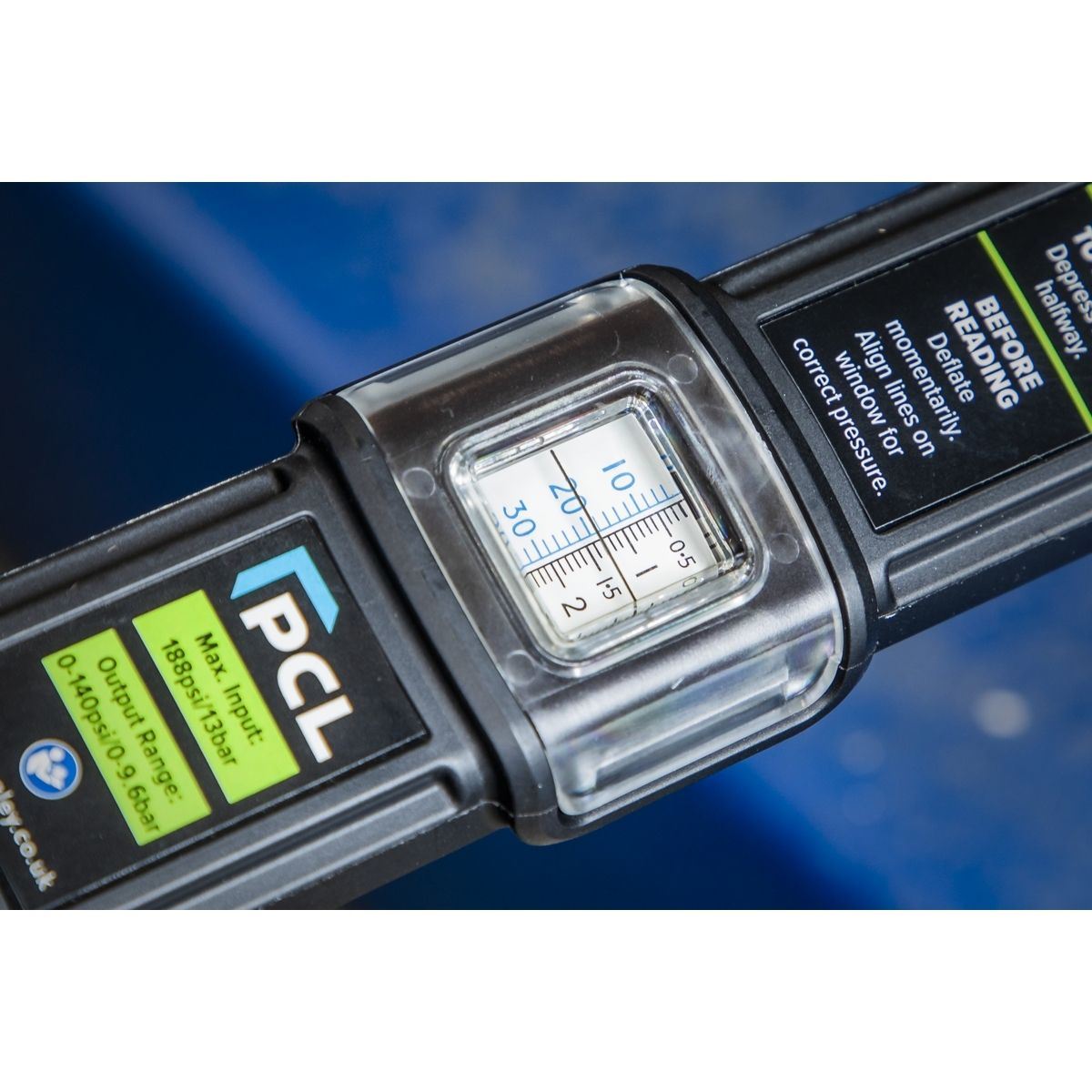 Sealey SA37/99 PCL Airlite Eco Tyre Inflator with Twin Push-On Connector