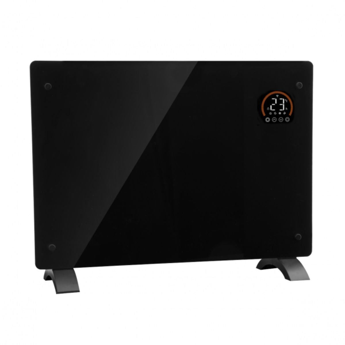 Sealey DH137 Baridi Electric Glass Panel Heater Black 1500W