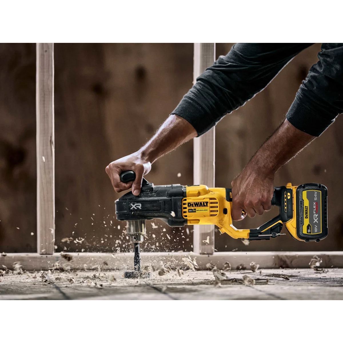 Dewalt DCD444N 18V Brushless Stud & Joist Drill with 1 x 5.0Ah Battery & Charger
