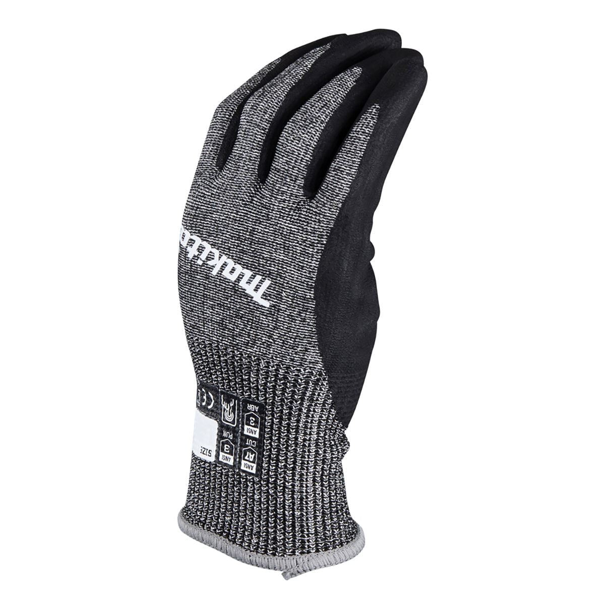 Makita P-84735 Advanced FitKnit Cut Level 7 Nitrile Coated Dipped Gloves Size X-Large