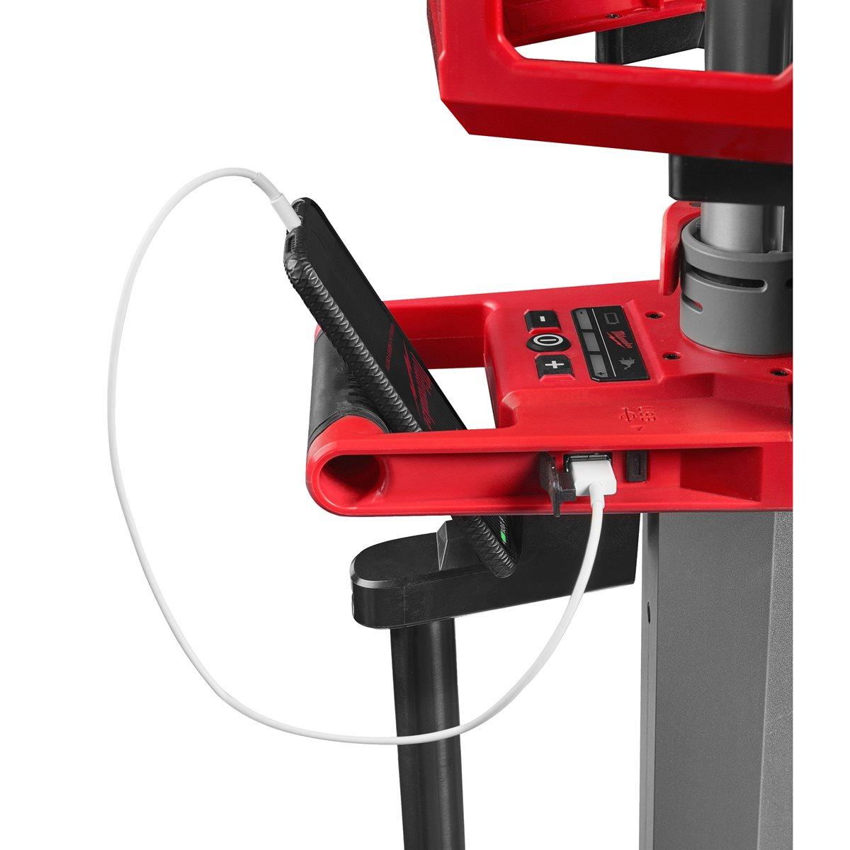 Milwaukee M18HOSALC-0 18V 6000 Lumens High Output Stand Area Light Charger Body Only 4933478117