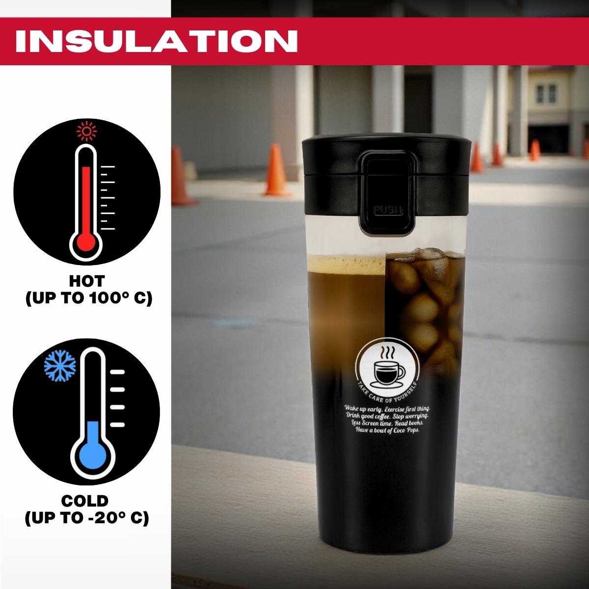 Tools4Trade Stainless Steel Thermal Coffee Mug (360ml)