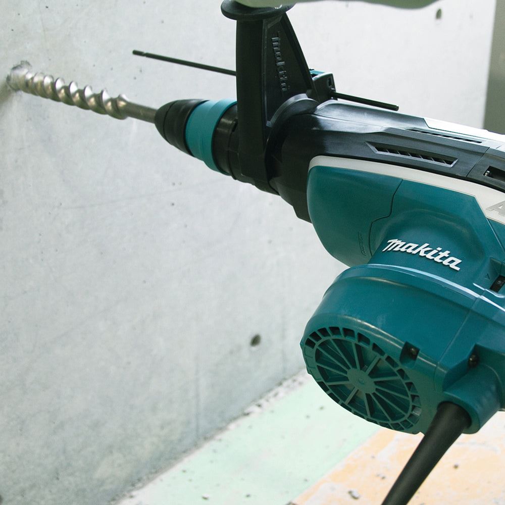 Makita HR5212C/2 52mm 2-Mode SDS-Max Rotary Demolition Hammer With AVT 240V