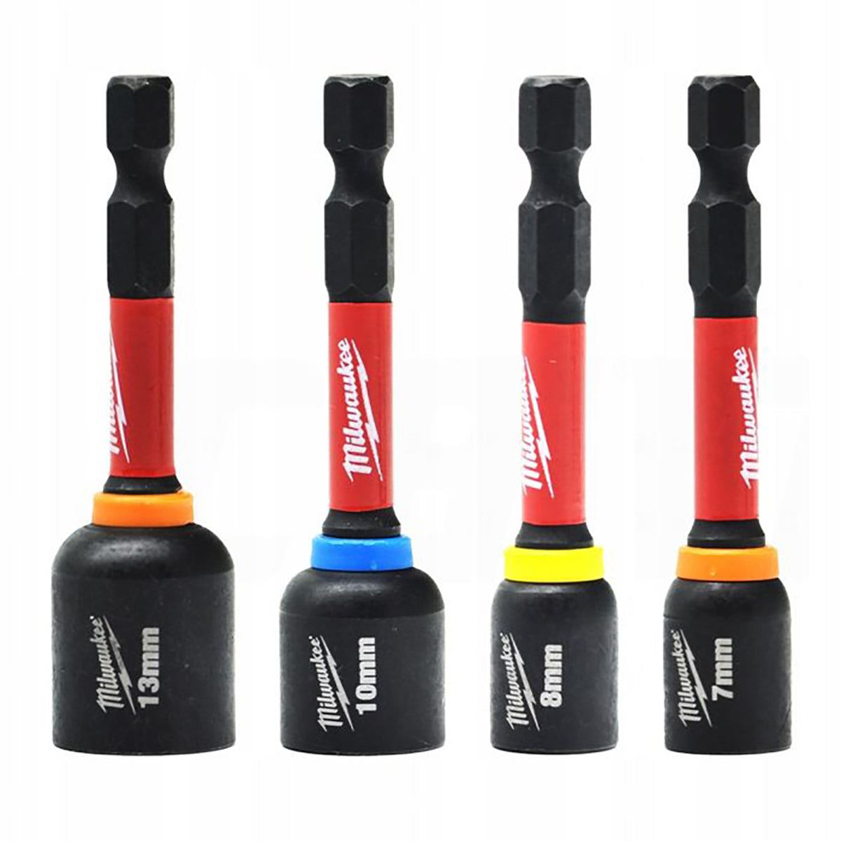 Milwaukee Shockwave Impact Duty Magnetic Nut Driver Set 4 Piece 4932492445