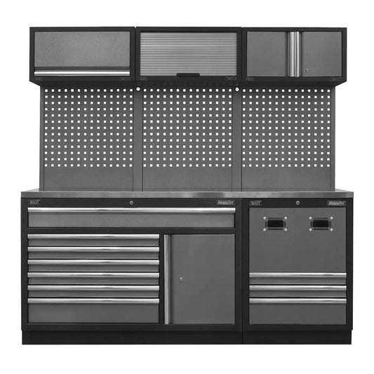 Sealey APMSSTACK14SS Modular Storage System Combo Stainless Steel Worktop