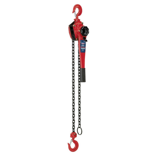 Sealey LH1000 1000kg Capacity Steel Lever Hoist