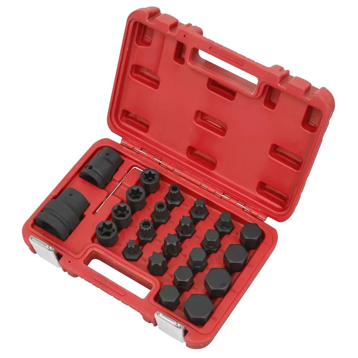 Sealey SX054 Impact Socket & Bit Set 3/4