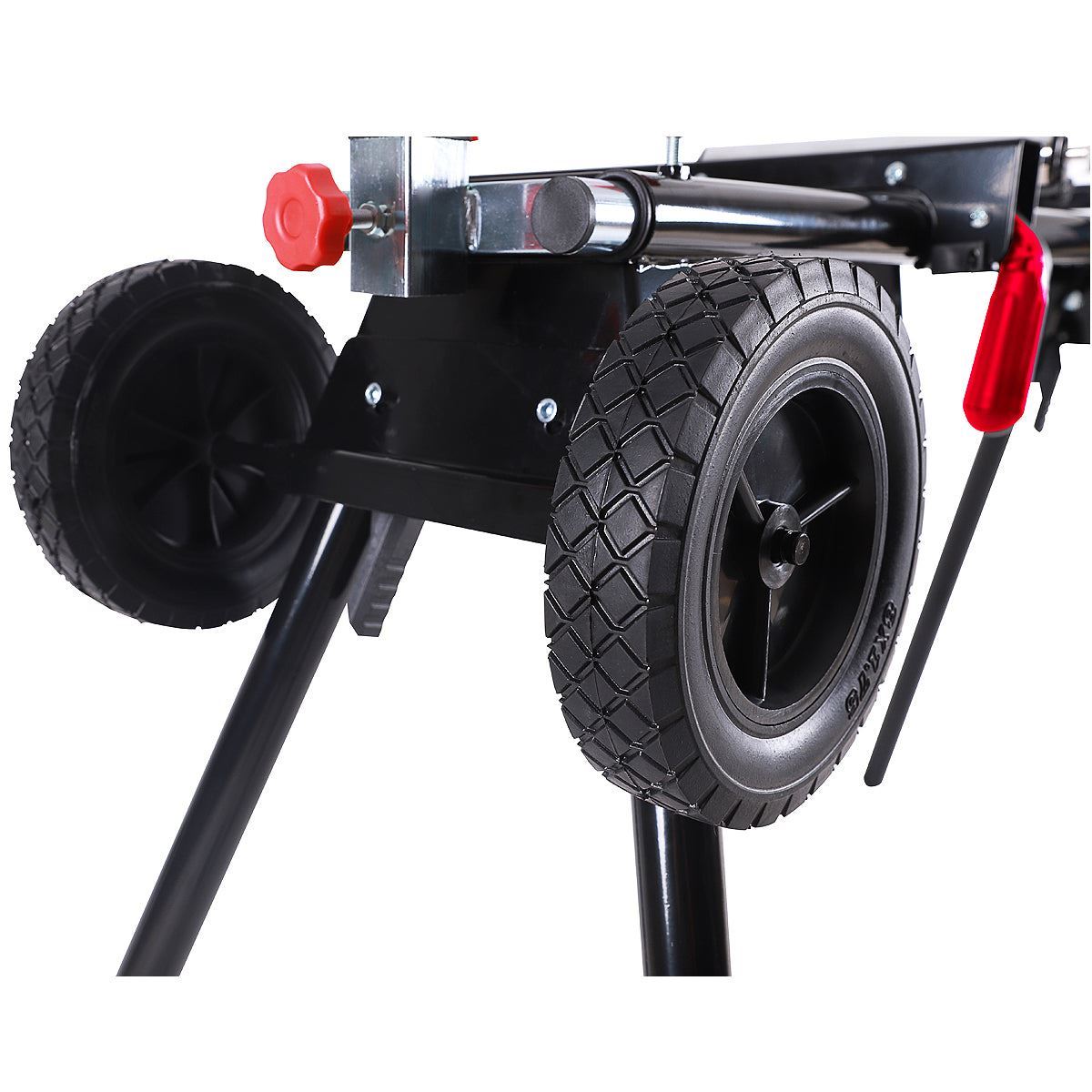 Makita LS1110F/2 260mm Slide Compound Mitre Saw 240V with Universal Wheel Stand