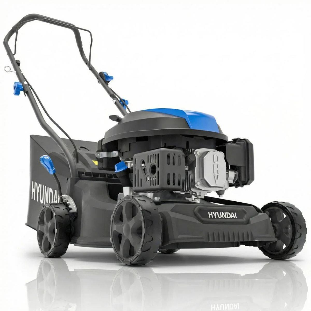 Hyundai HYM16130PX 139cc 40cm Hand Push Petrol Lawnmower & Hand Push