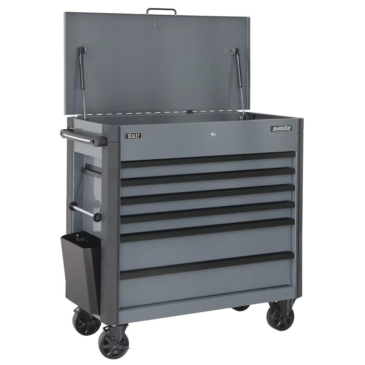 Sealey AP366G Tool Trolley 6 Drawer Grey