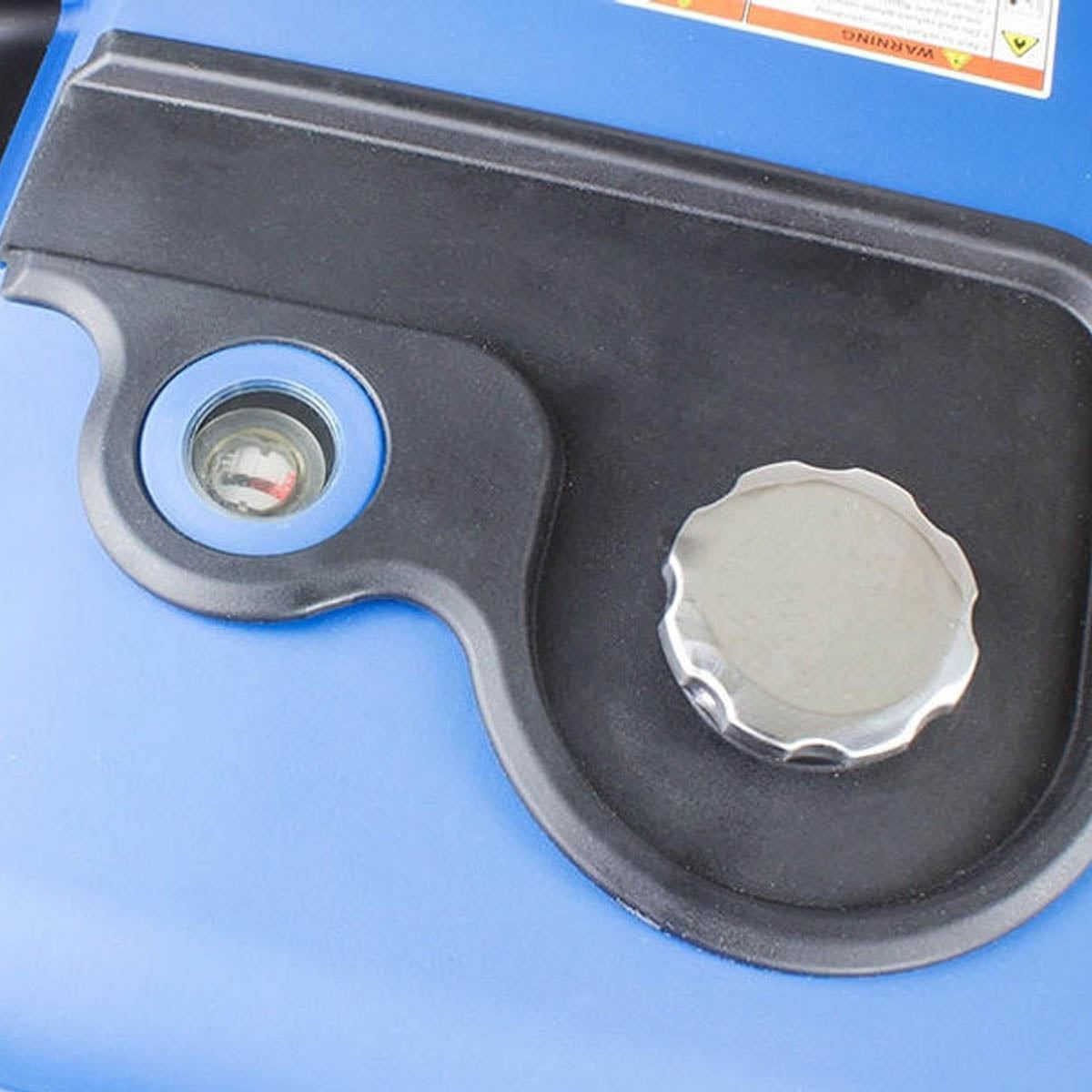 Hyundai HY4500SEI Portable Petrol Inverter Generator, Remote Keyfob & Electric Start, Wheel Kit 4000W/230V