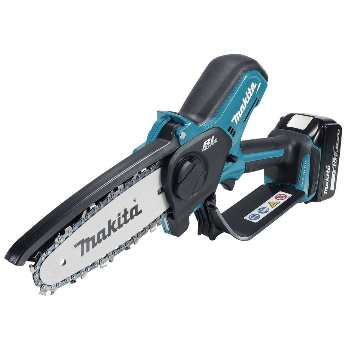 Makita DUC150Z 18V Brushless 150mm Pruning Saw With 1 x 5.0Ah Battery & Charger