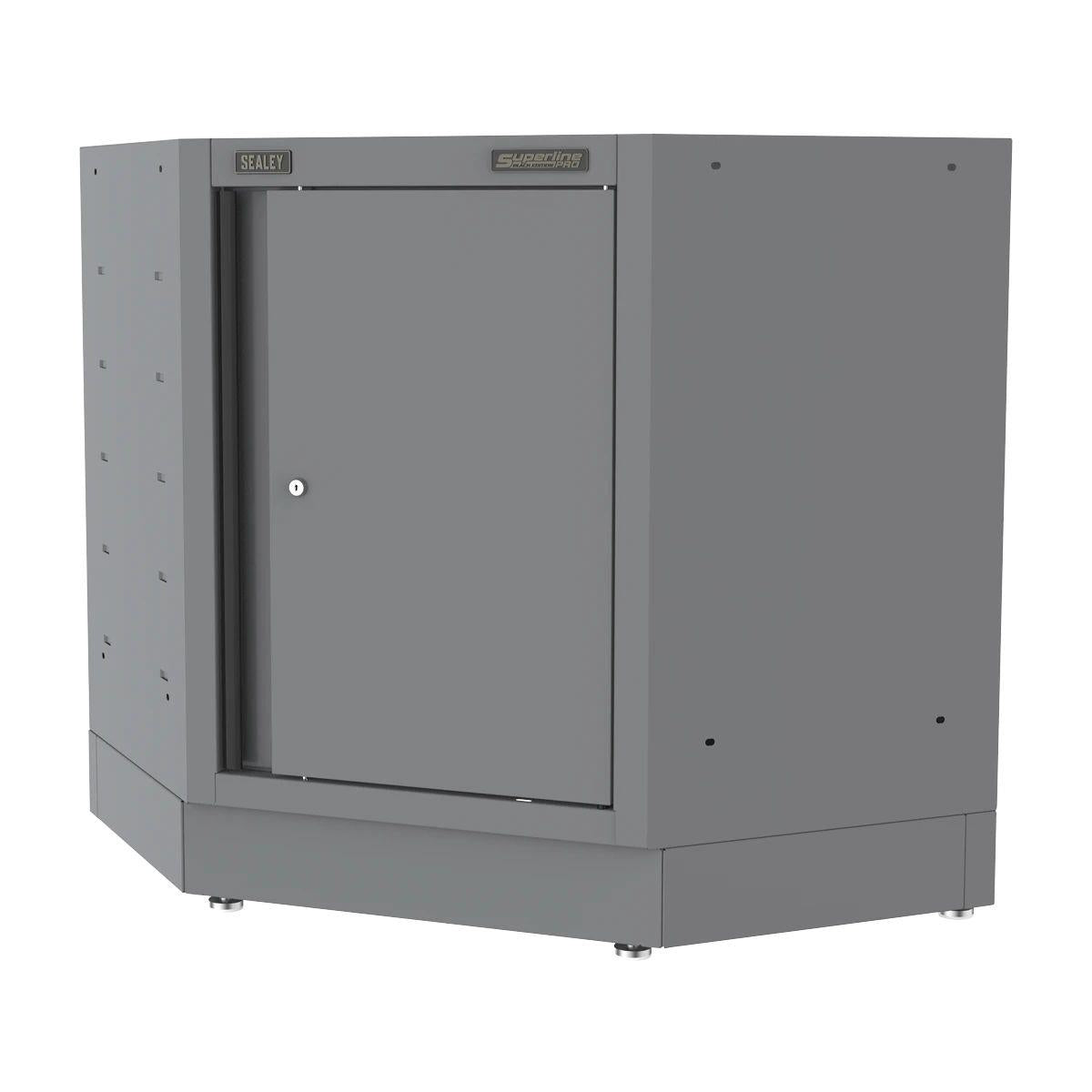Sealey APMS42BE Superline PRO Black Edition Modular Corner Floor Cabinet 860mm