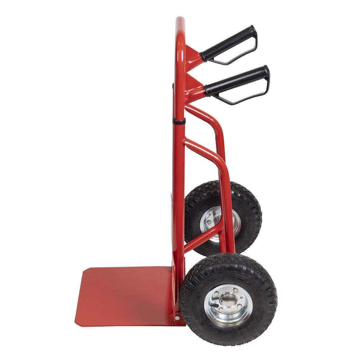Sealey CST801 200kg Folding Sack Truck with Pneumatic Tyres