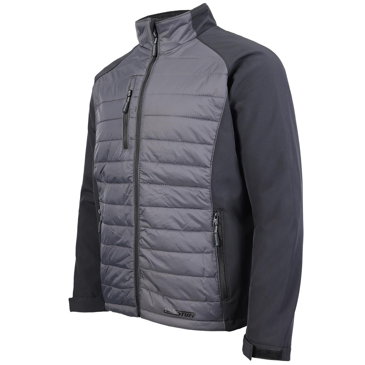 TuffStuff 256 Snape Hybrid Insulated Thermal Work Jacket Grey - Size M