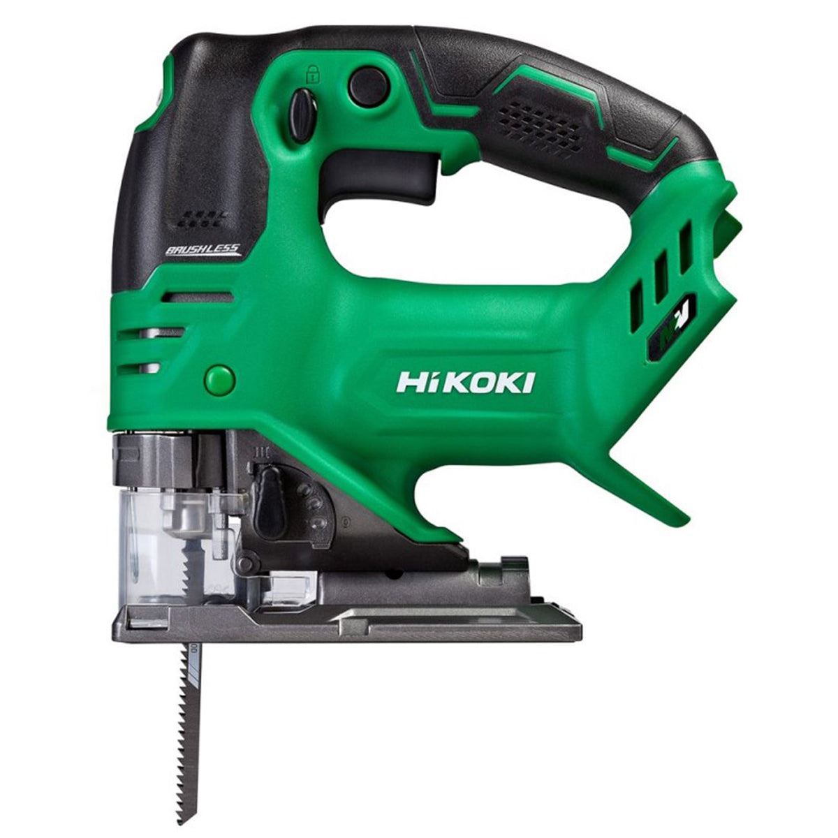 Hikoki CJ36DAJ3Z 36V MultiVolt Brushless Top Handle Jigsaw with 1 x 2.5Ah/5.0Ah Battery Charger & Bag