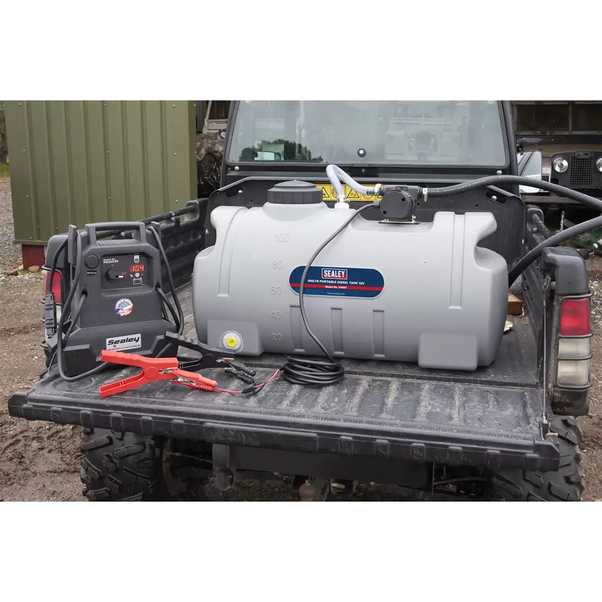Sealey D100T 12V 100ltr Portable Diesel Tank