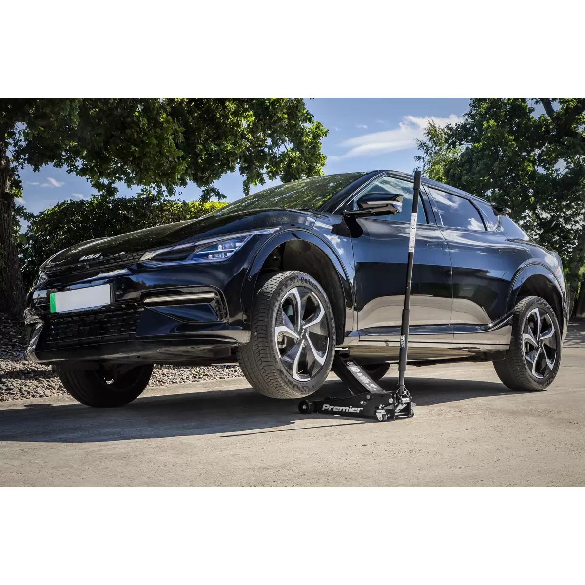 Sealey 4040AB Trolley Jack 4tonne Rocket Lift Black