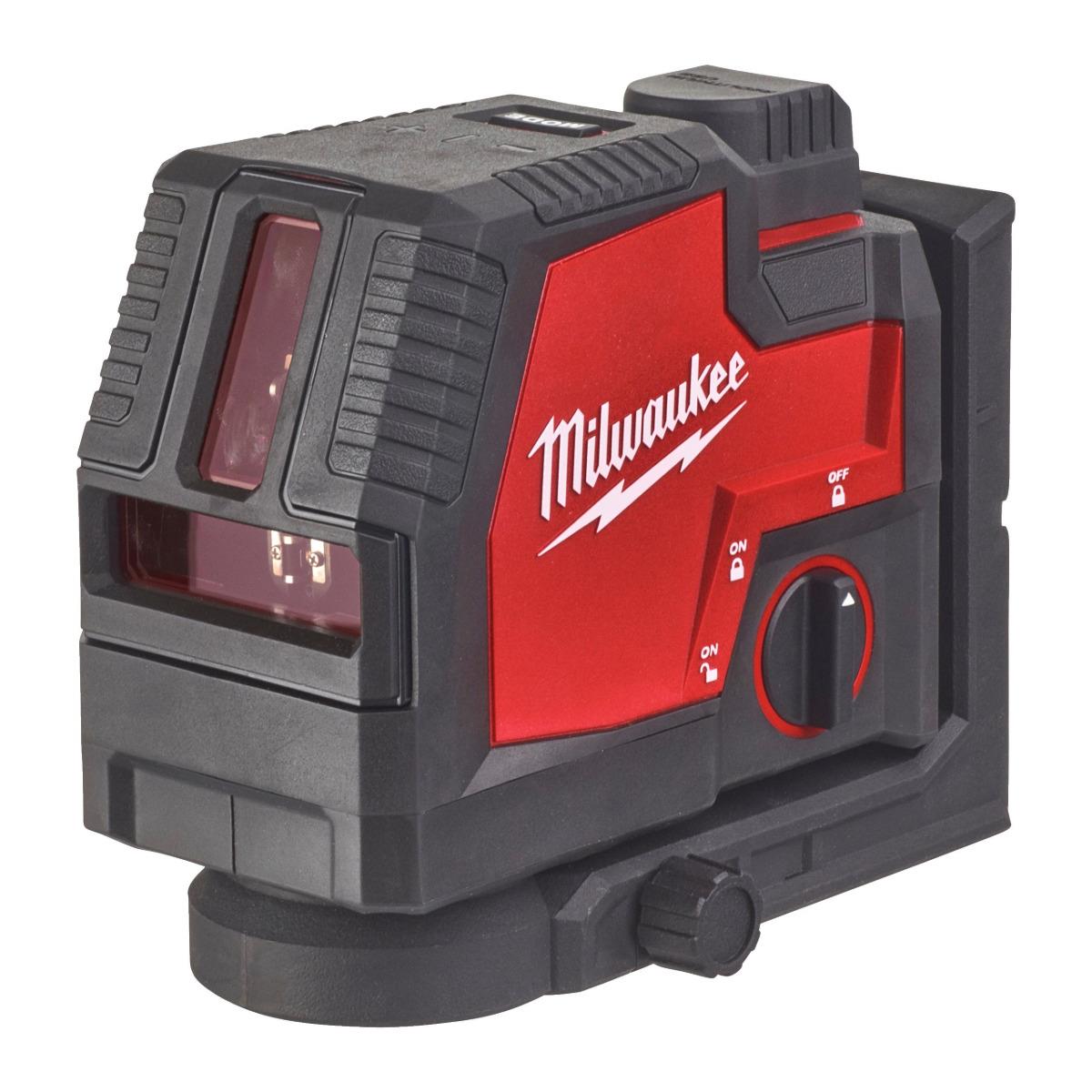 Milwaukee L4CLL-301C 4V REDLITHIUM USB Rechargeable Green Cross Line Laser 4933478243