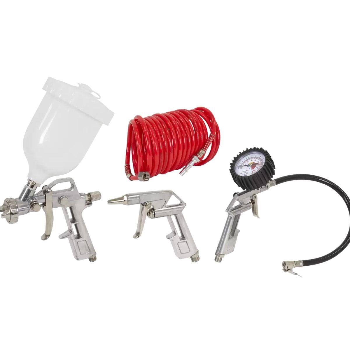 Sealey SAC5020APK 50L Direct Drive Air Compressor with 4pc Air Accessory Kit 230V