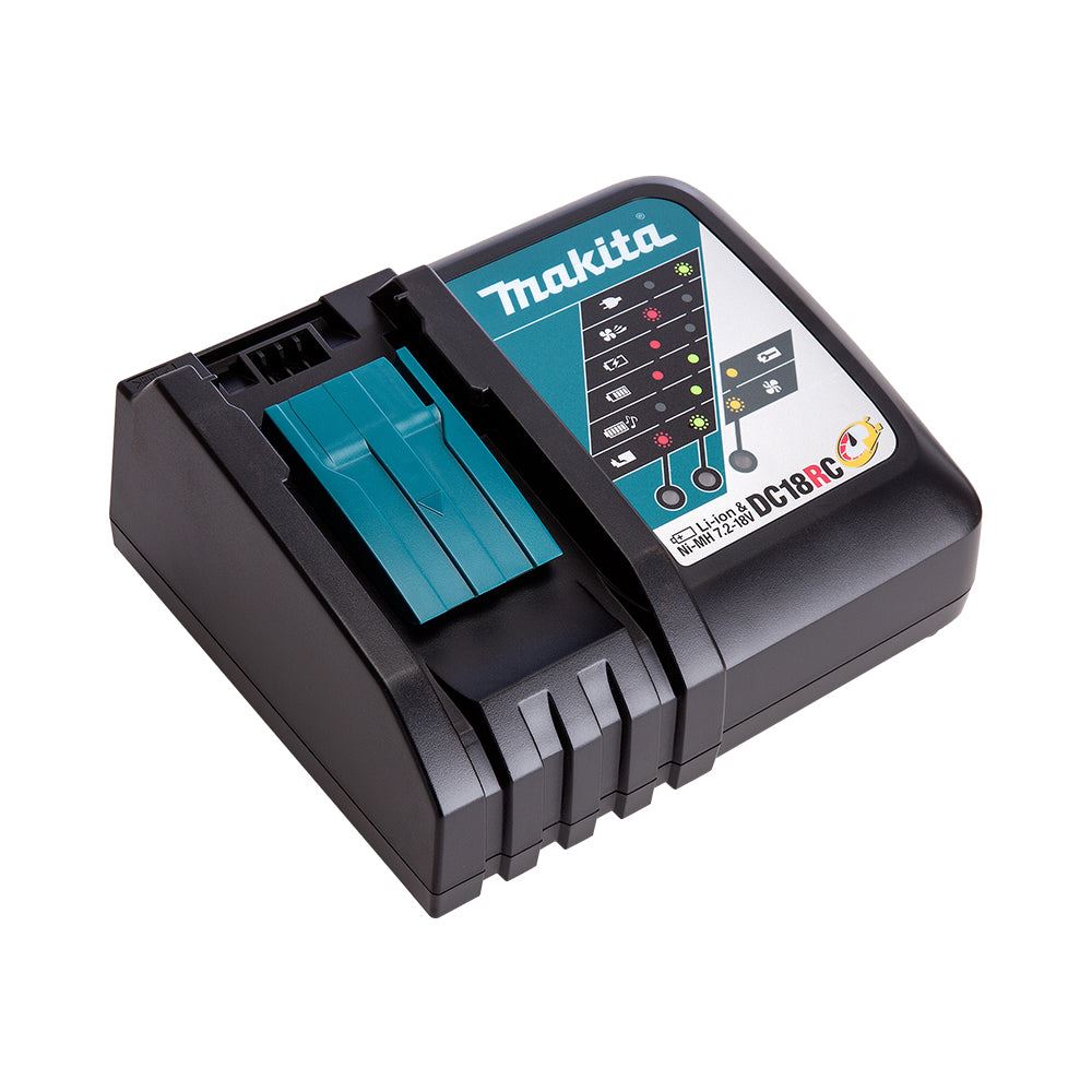 Makita MAKWOOD6PC 6 Piece Carpentry Tool Kit 18V LXT with 3 x 5.0Ah Battery & Charger