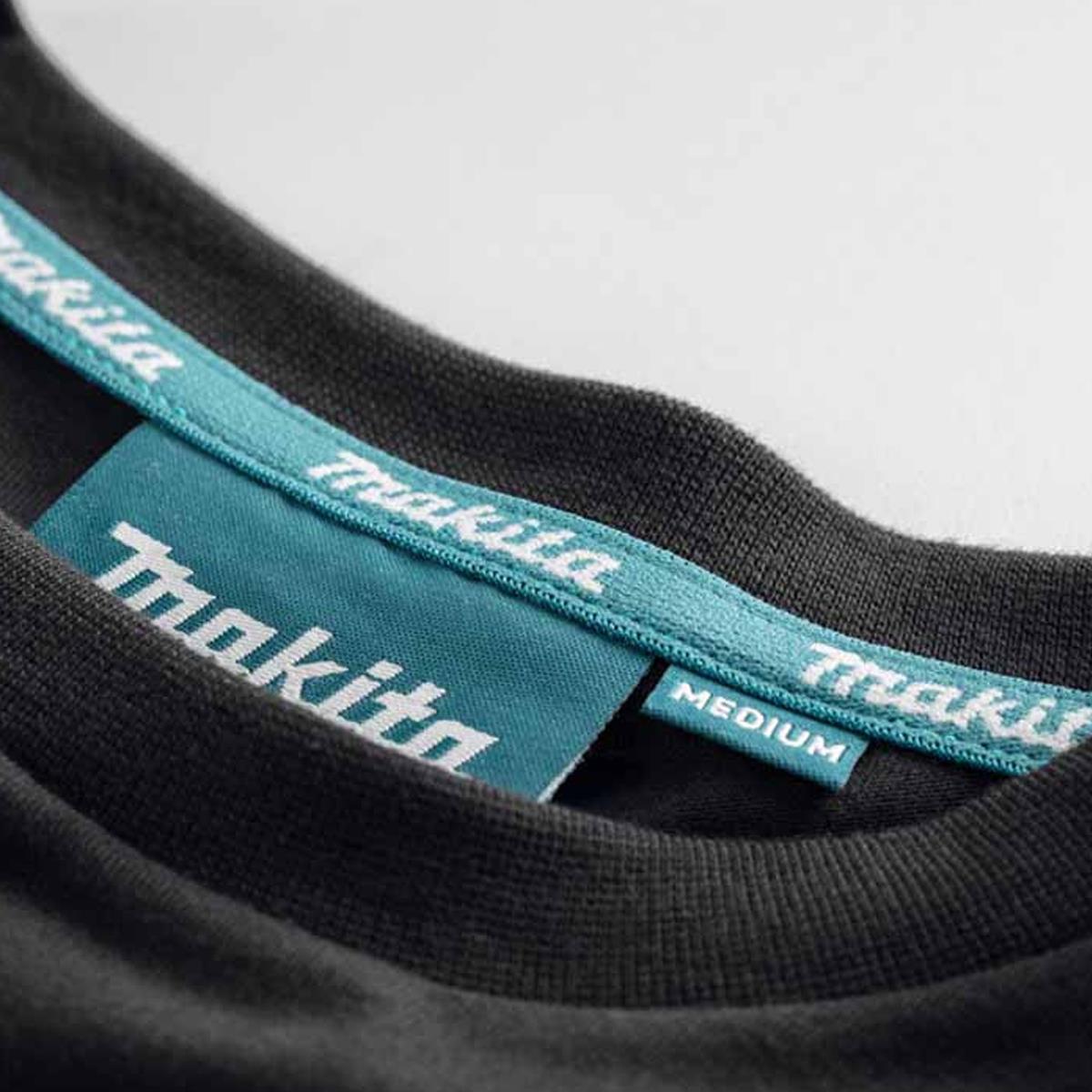 Makita MK101M Origin T-Shirt Regular Fit Black - Size M