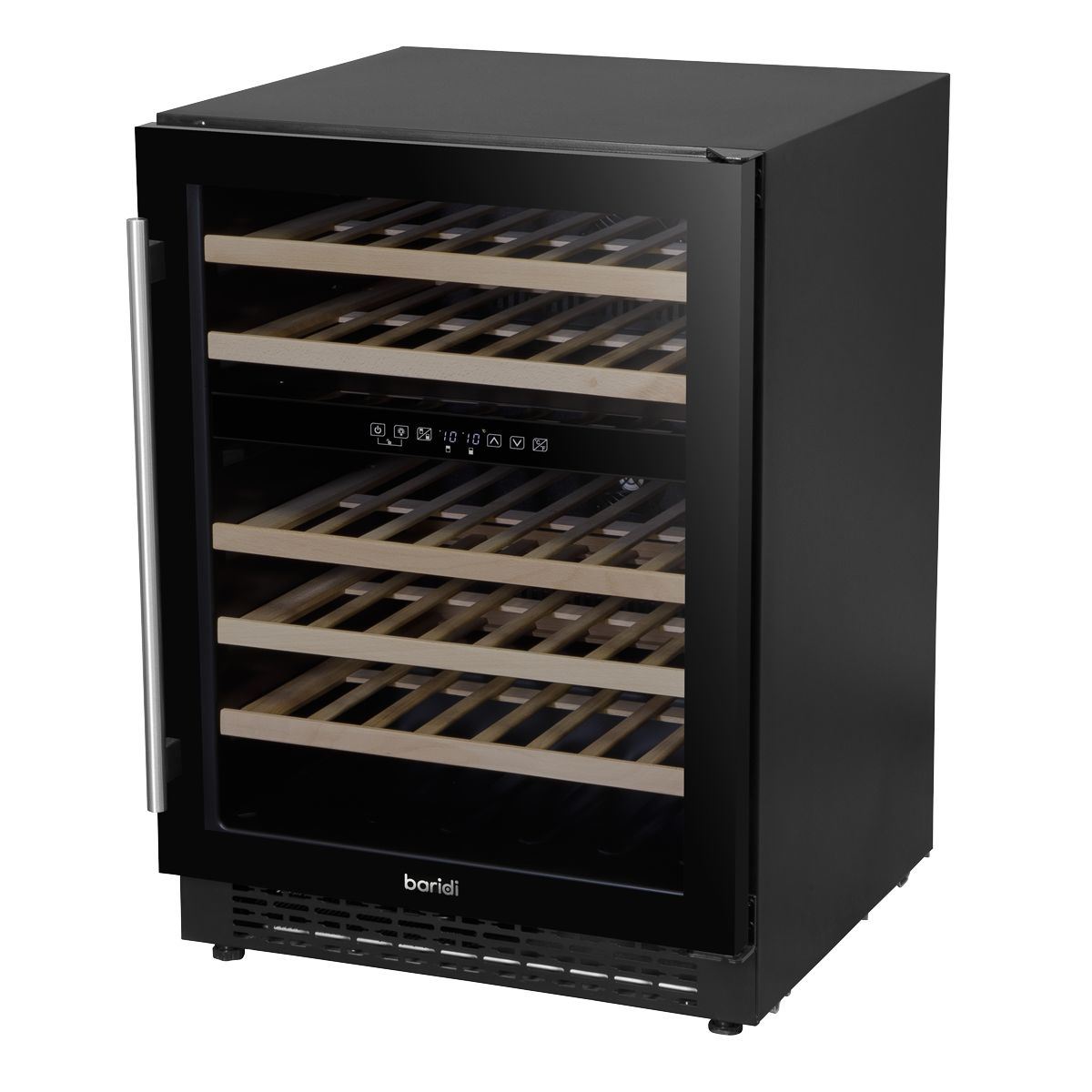 Sealey DH79 Baridi 46 Bottle Under-Counter/Freestanding Dual Zone Fridge & Cooler 60cm 230V