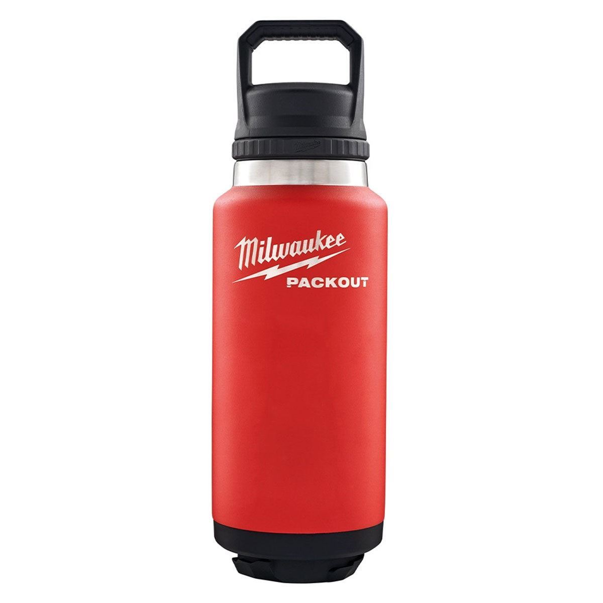 Milwaukee Packout 1065ml Chug Lid Bottle Red 4932493467