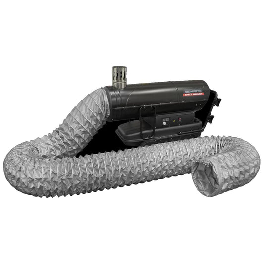 Sealey ABI1700COMBO Space Warmer Indirect Kerosene/Diesel Heater with 5M Ducting 230V/900W